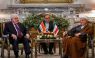 Aayatollah Hashemi Rafsanjani lors d‘une réunion avec le président irakien Fouad Massoum à Téhéran